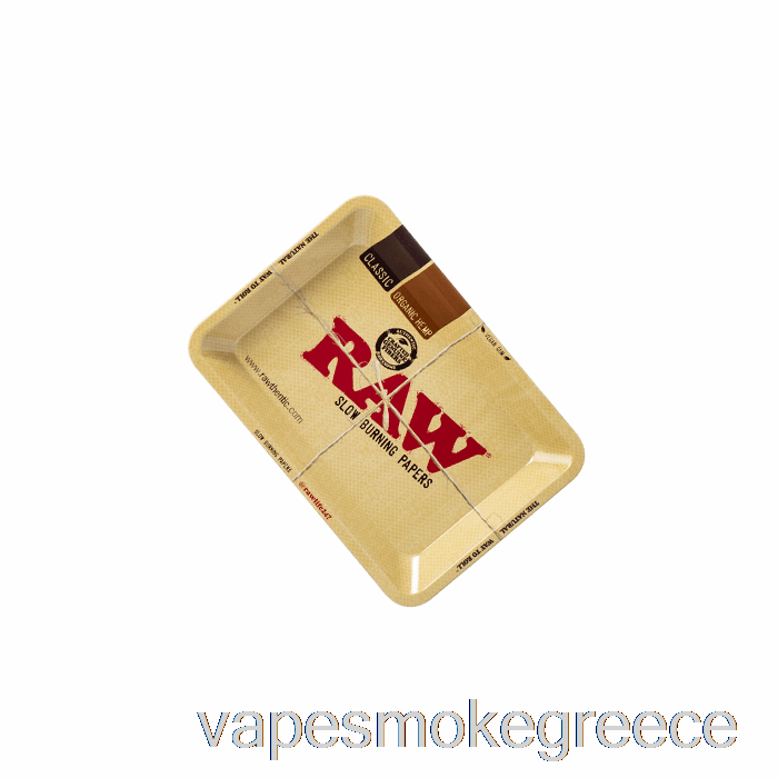 Vape Greece Raw κλασικοί μεταλλικοί δίσκοι κύλισης μικροί